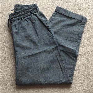 J. CREW DENIM JOGGERS